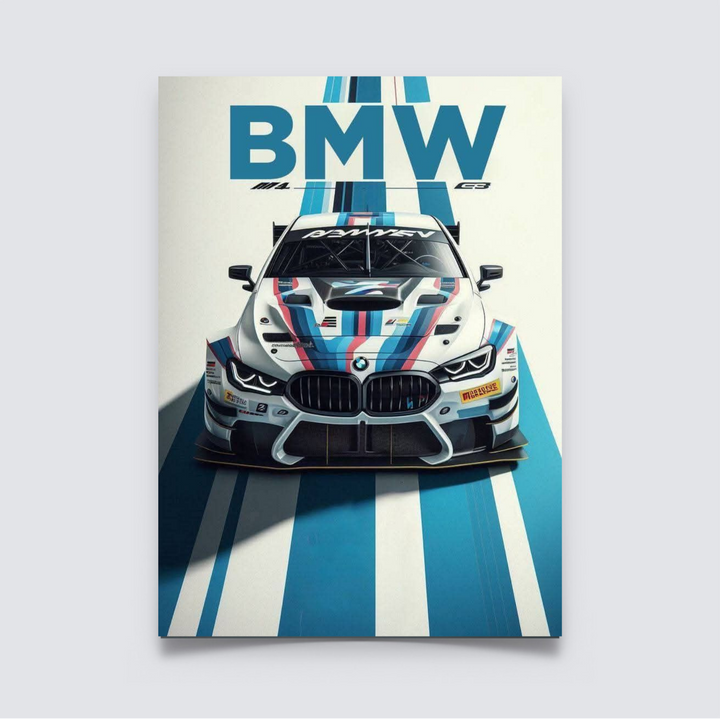 BMW Poster, BMW M8, Car Poster, home Decor, Room Decor, Car Guy poster, Posters, Posterzed, Posterised, Stickerly, Premium Posters