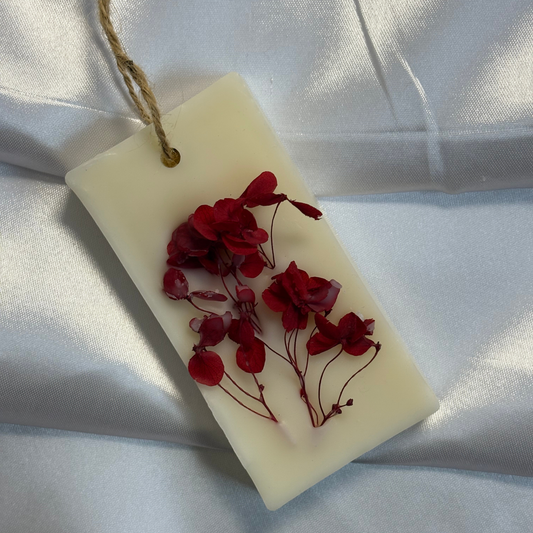 Cherry Blossom soy wax wardrobe diffuser sachet with soft spring floral scent.