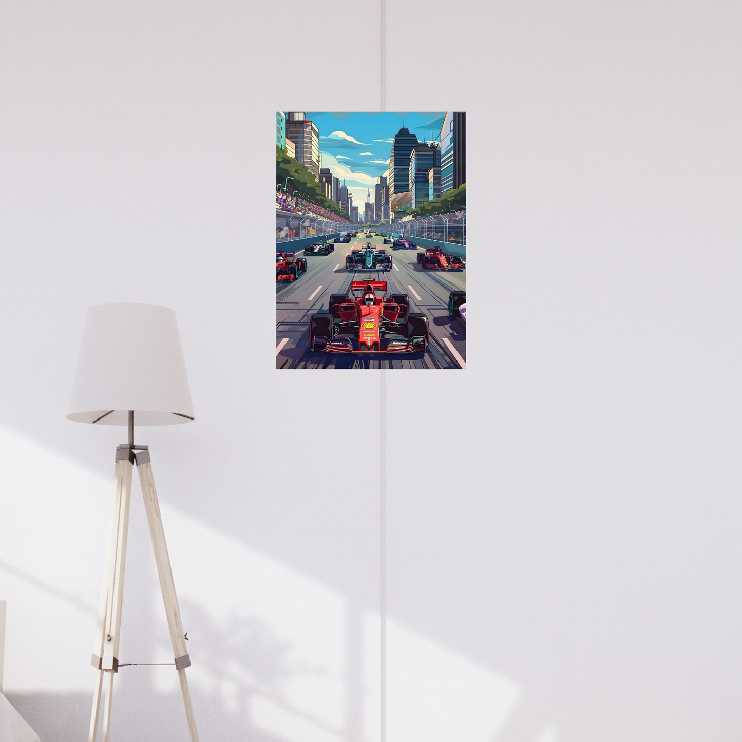 Printed on thick matte A4 paper. Frame not included. F1 Poster, room Decor, home decor, aesthetic decor, Aesthetic Poster, Formula 1 Poster, Poseterized, Stickerly, wallpaper