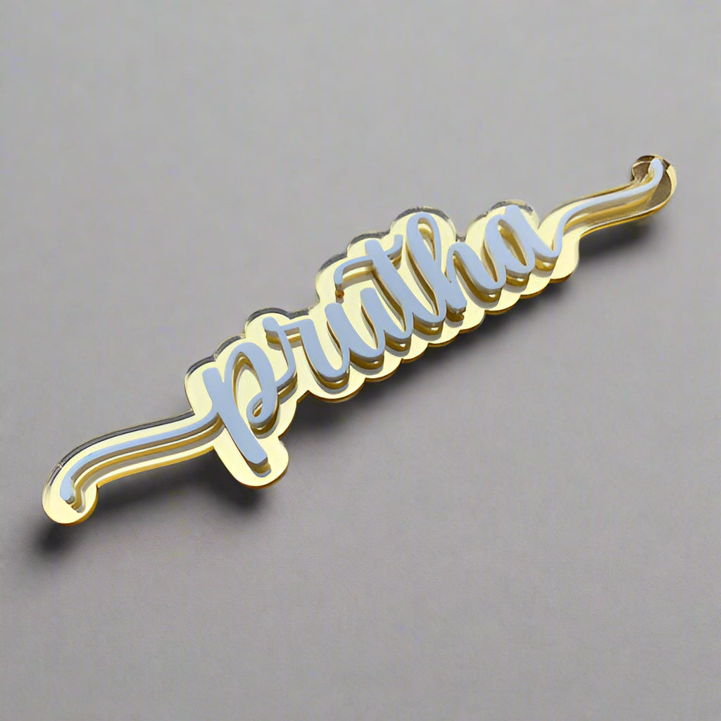 Customized gifting, name plate 