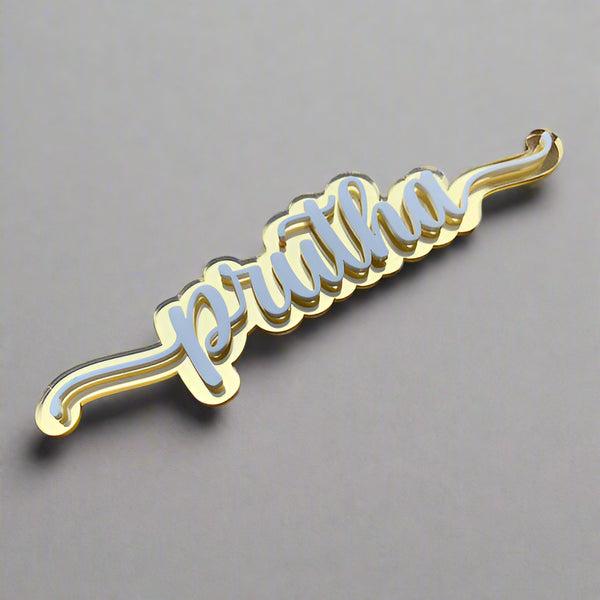 Customized gifting, name plate 