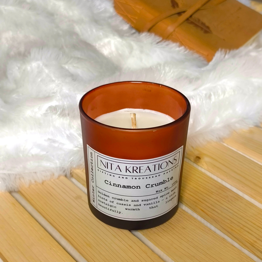Cinnamon Candle, Scented candle, Aesthetic candle, Winter vibes candle, holiday season candle, soywax candle, home fragrances, candle
