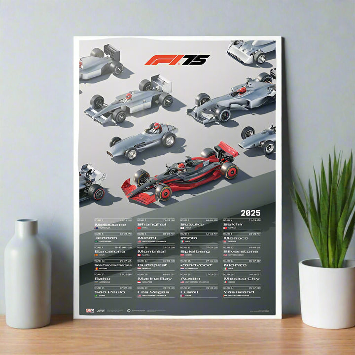 F1 Poster, Poster, Room Decor, Home Decor, Car Posters