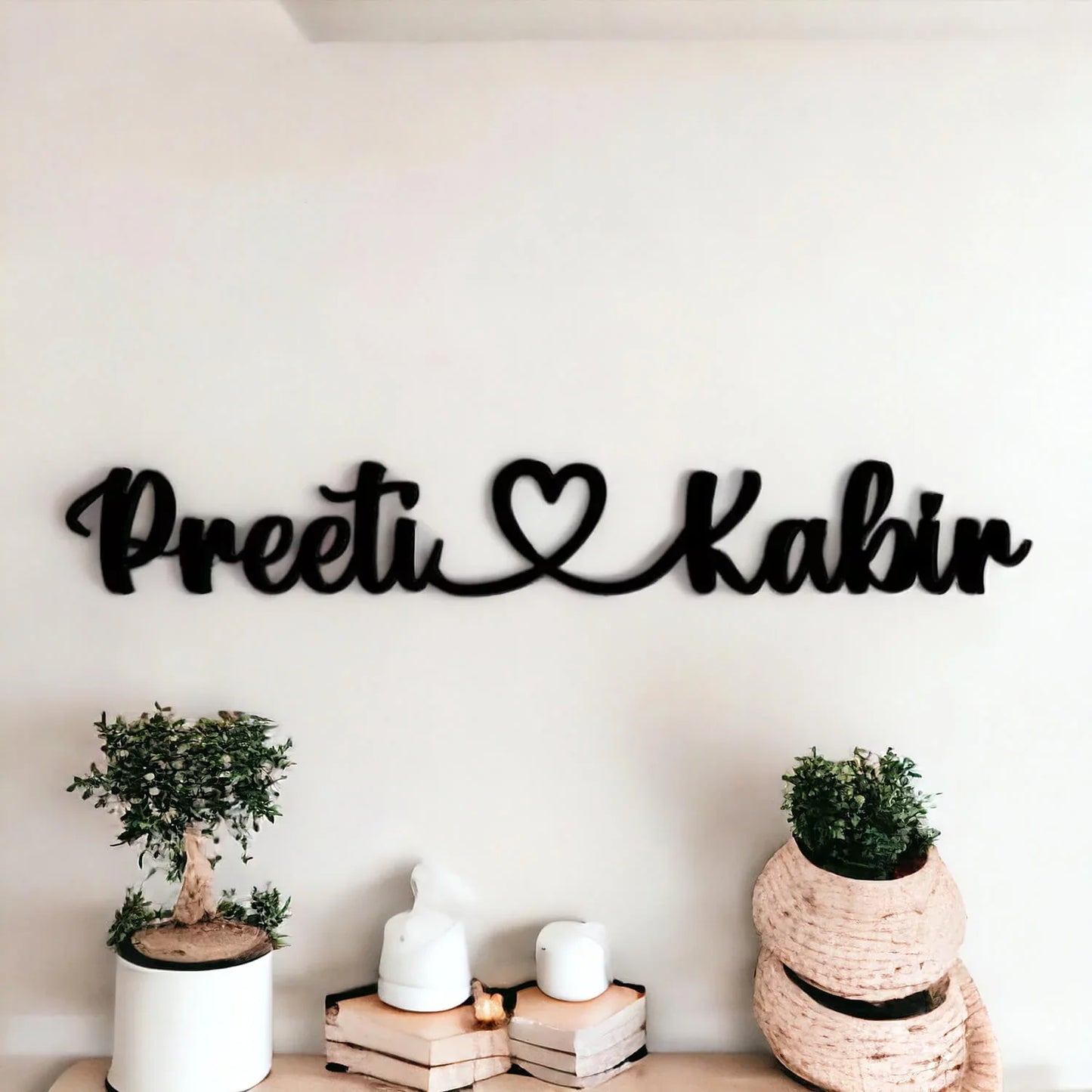 Home decor, Room decor, custom name sign, Customized gifting, couple gifts